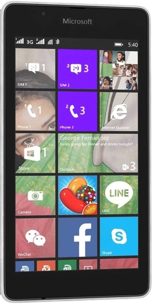 lumia-540-DS-White